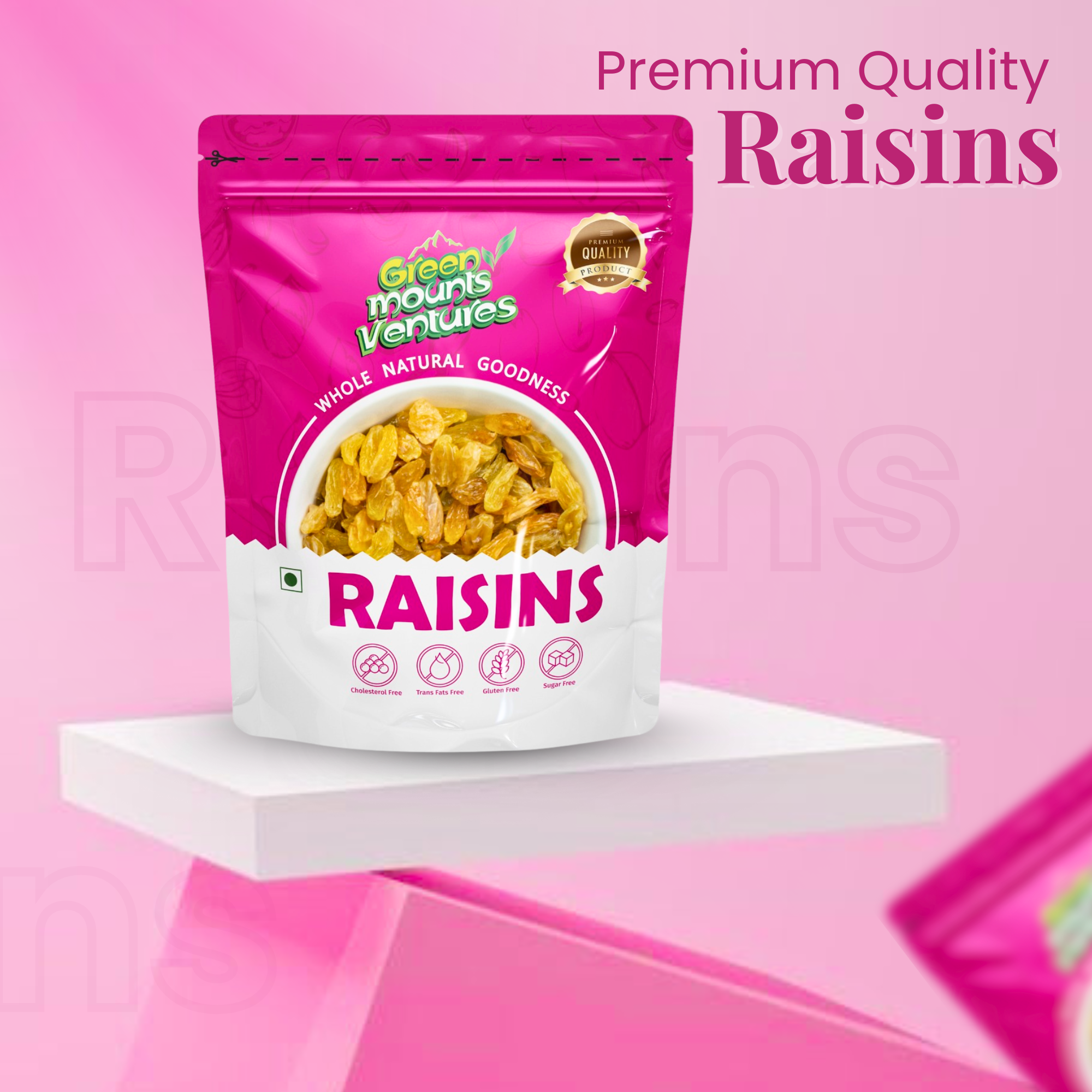Premium Raisins – Naturally Sweet & Nutritious