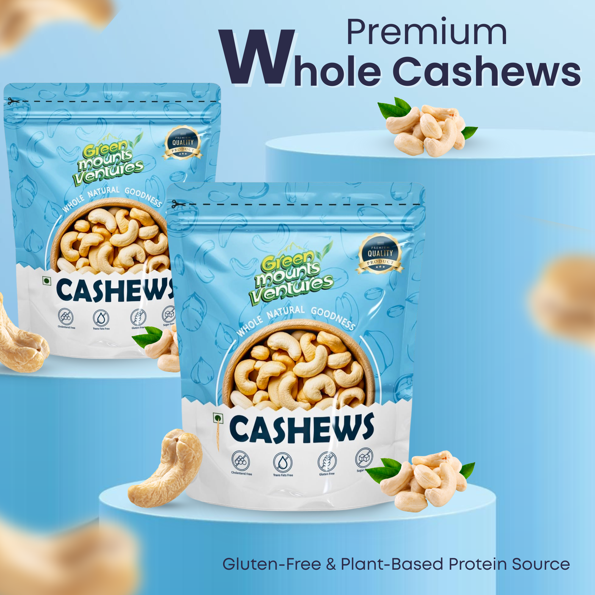 Premium Cashews – Crunchy & Nutritious