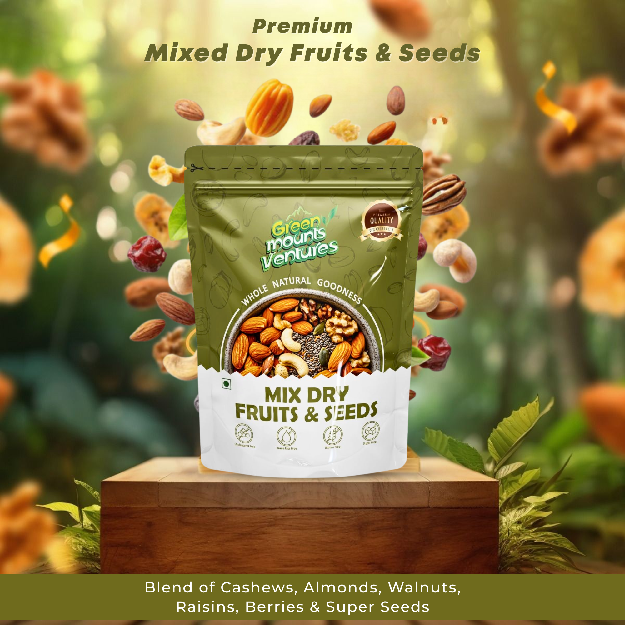 Premium Mix Dry Fruits & Seeds – Power-Packed Nutrition